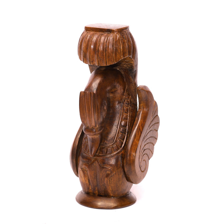 Beautiful Wooden Swan Stand (Large) Animal Figurine