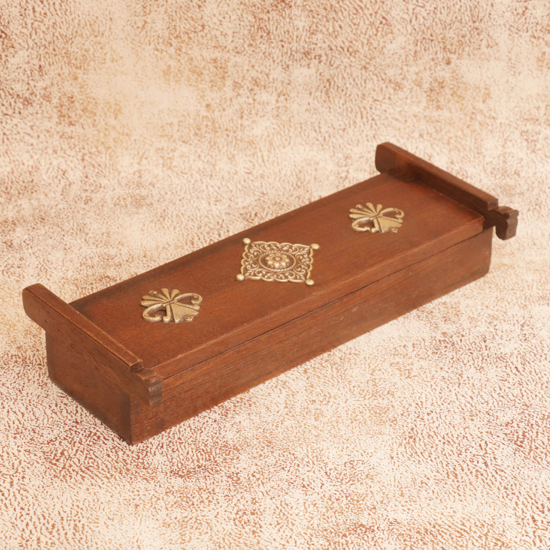 Slim Long Box Wooden Box