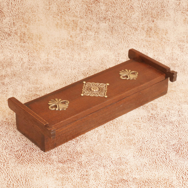 Slim Long Box Wooden Box