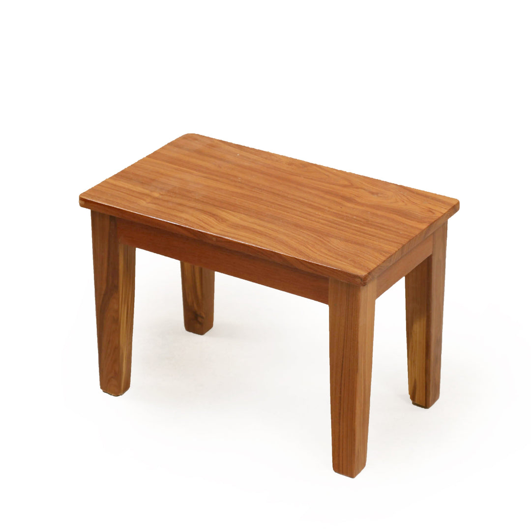 Quaint Wooden Bajot Table Bajot