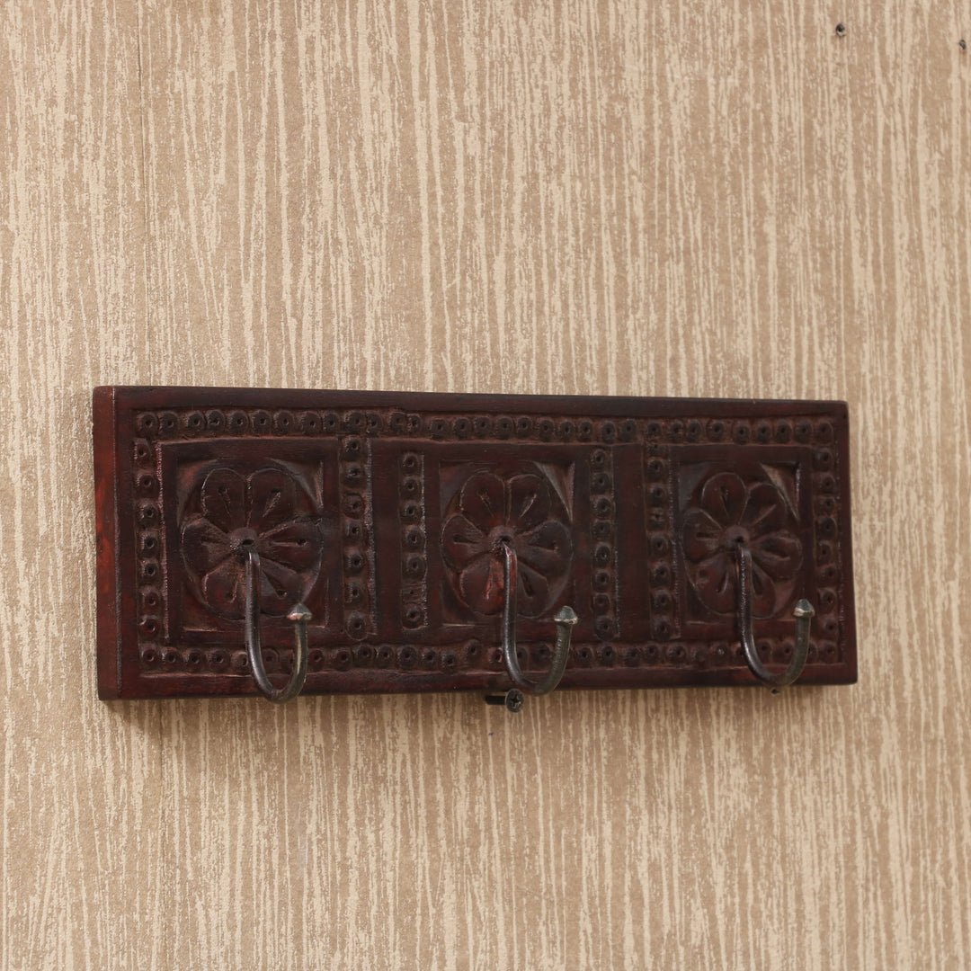 Wooden Traditional Folk Hook Hook