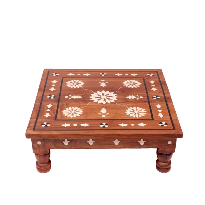 Folk touch inlay Teak Bajot Bajot