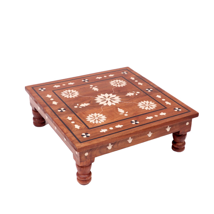 Folk touch inlay Teak Bajot Bajot