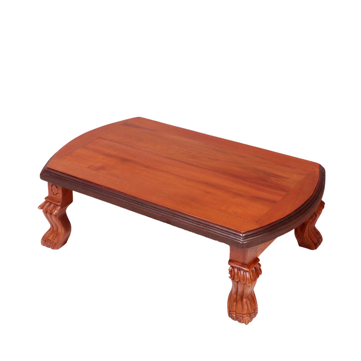 Folidng solid wood curvy design bajot Bajot