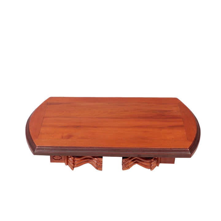 Folidng solid wood curvy design bajot Bajot