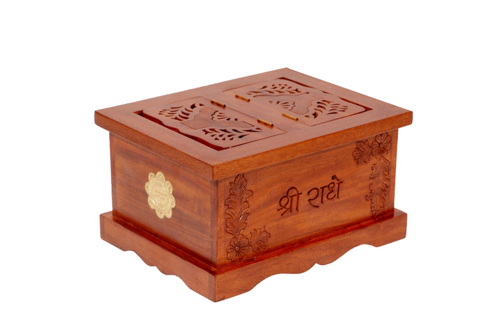 Wooden Religious Book Holder + Storage Sanduk Wooden Box