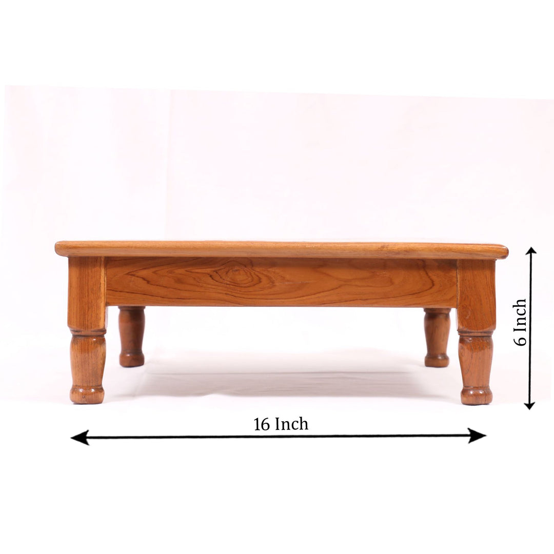 Traditional Wooden Carved Bajot Bajot