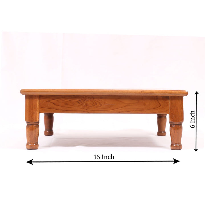 Traditional Wooden Carved Bajot Bajot