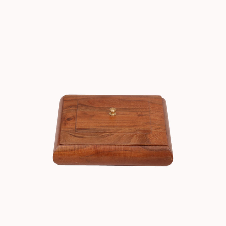 Rounded Sides Wooden Box Wooden Box
