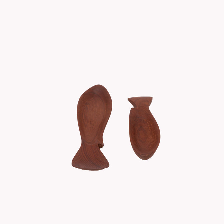 Double Fish Shaped Trays (Set of 2) Platter