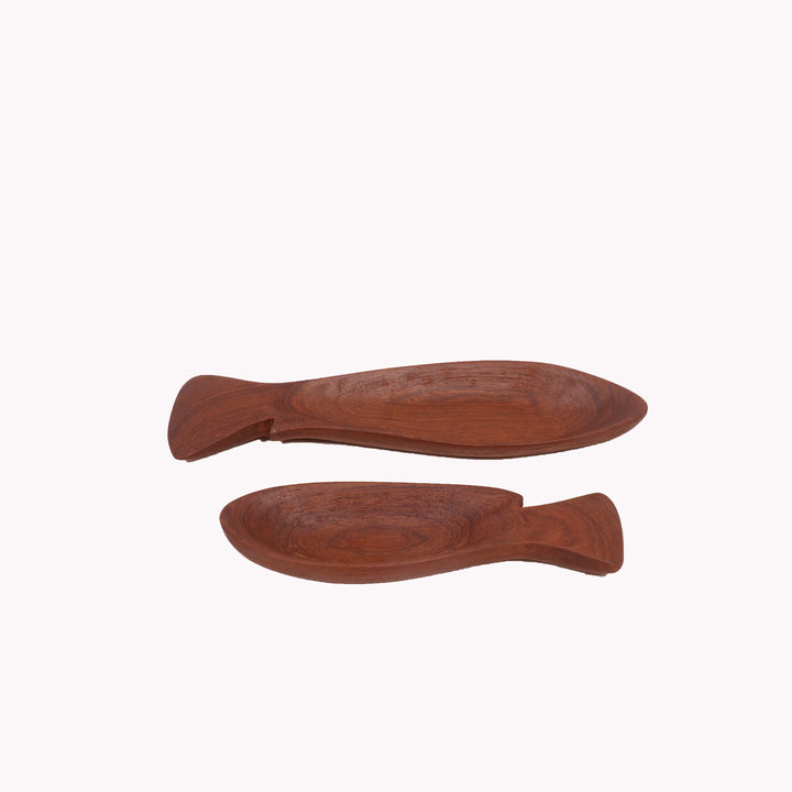 Double Fish Shaped Trays (Set of 2) Platter