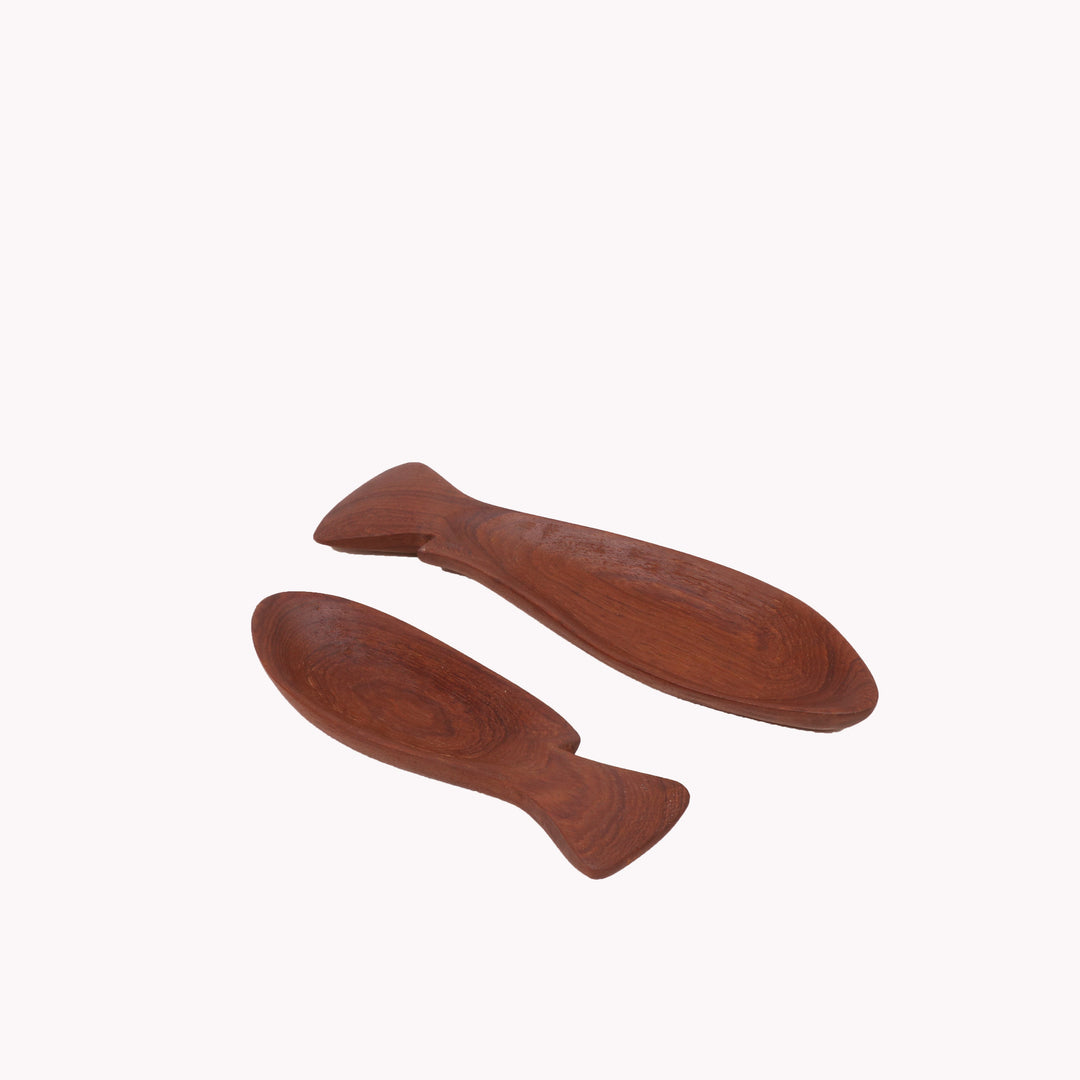 Double Fish Shaped Trays (Set of 2) Platter