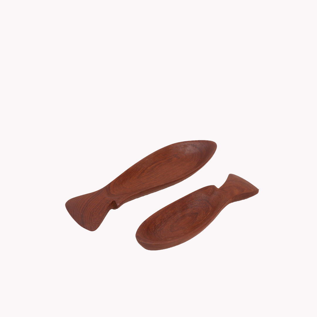 Double Fish Shaped Trays (Set of 2) Platter