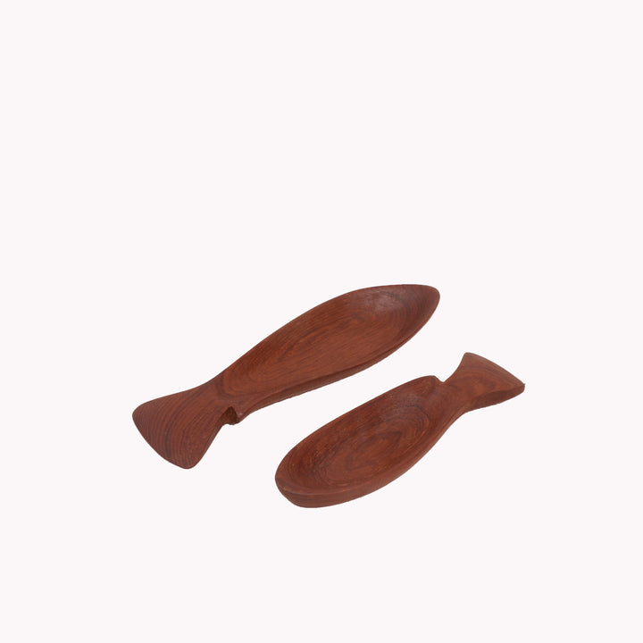 Double Fish Shaped Trays (Set of 2) Platter