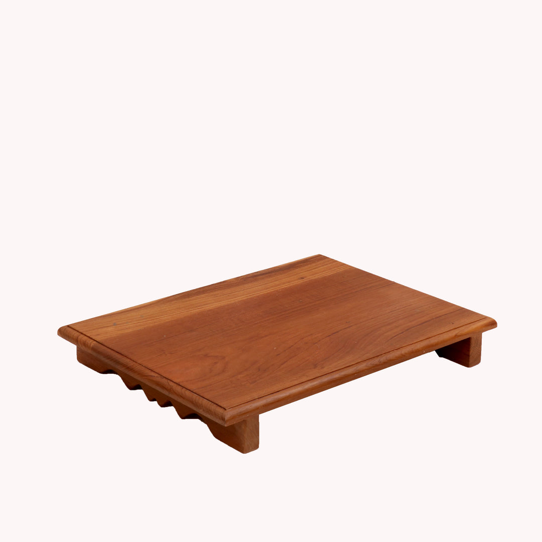 Stylish Low Wooden Bajot Bajot