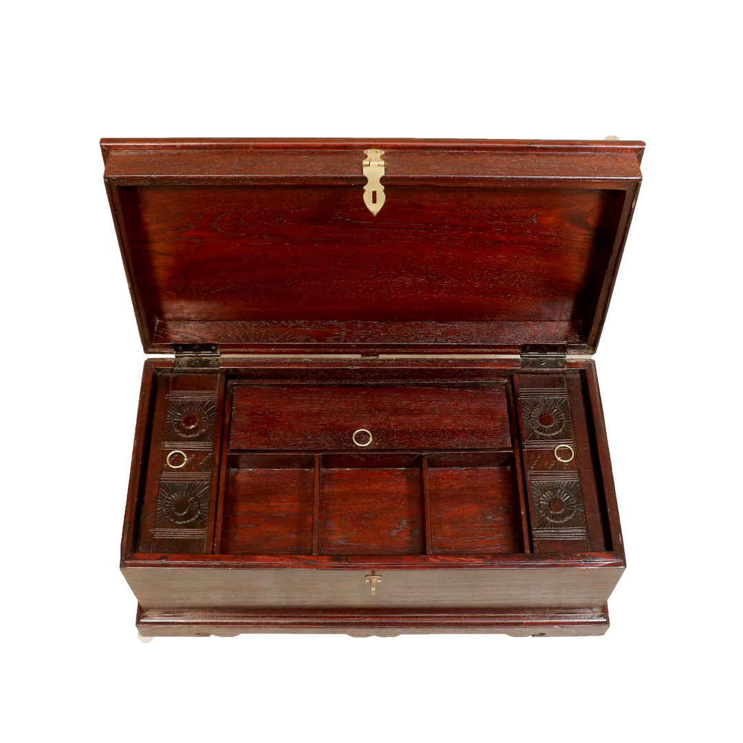 Antique Shanduka Storage Wooden Handmade Box Wooden Box