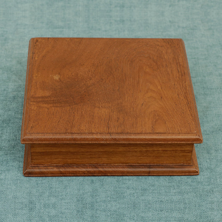 Four Compartment Square Box Wooden Box