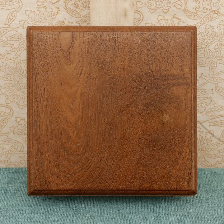 Four Compartment Square Box Wooden Box