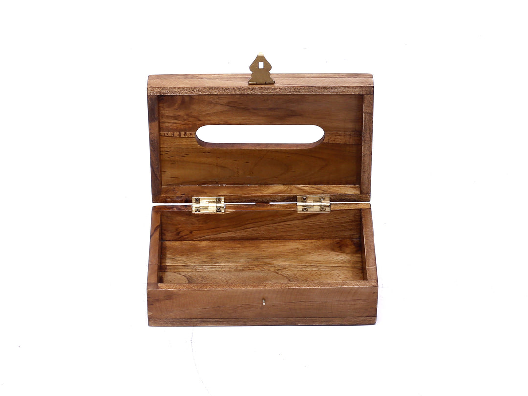 Solid Wood Tissue Box Wooden Box