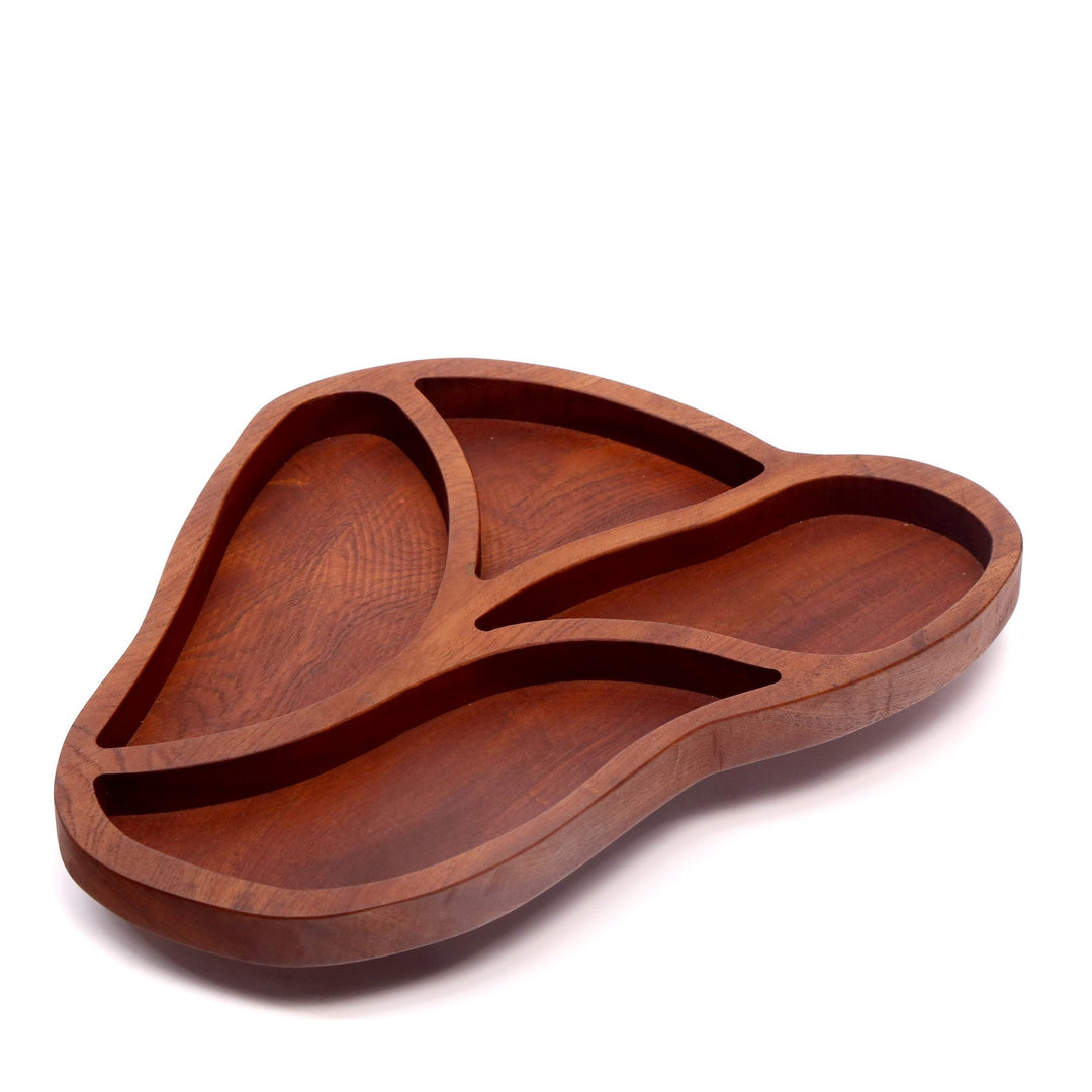 Earth inspired designed wooden platter Platter