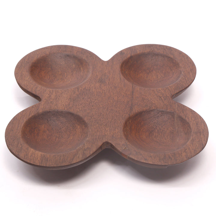 Flower Power Wooden Platter Platter