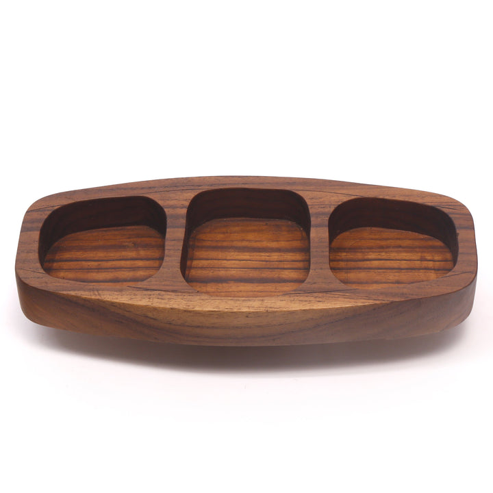 Wooden Boat Platter Platter
