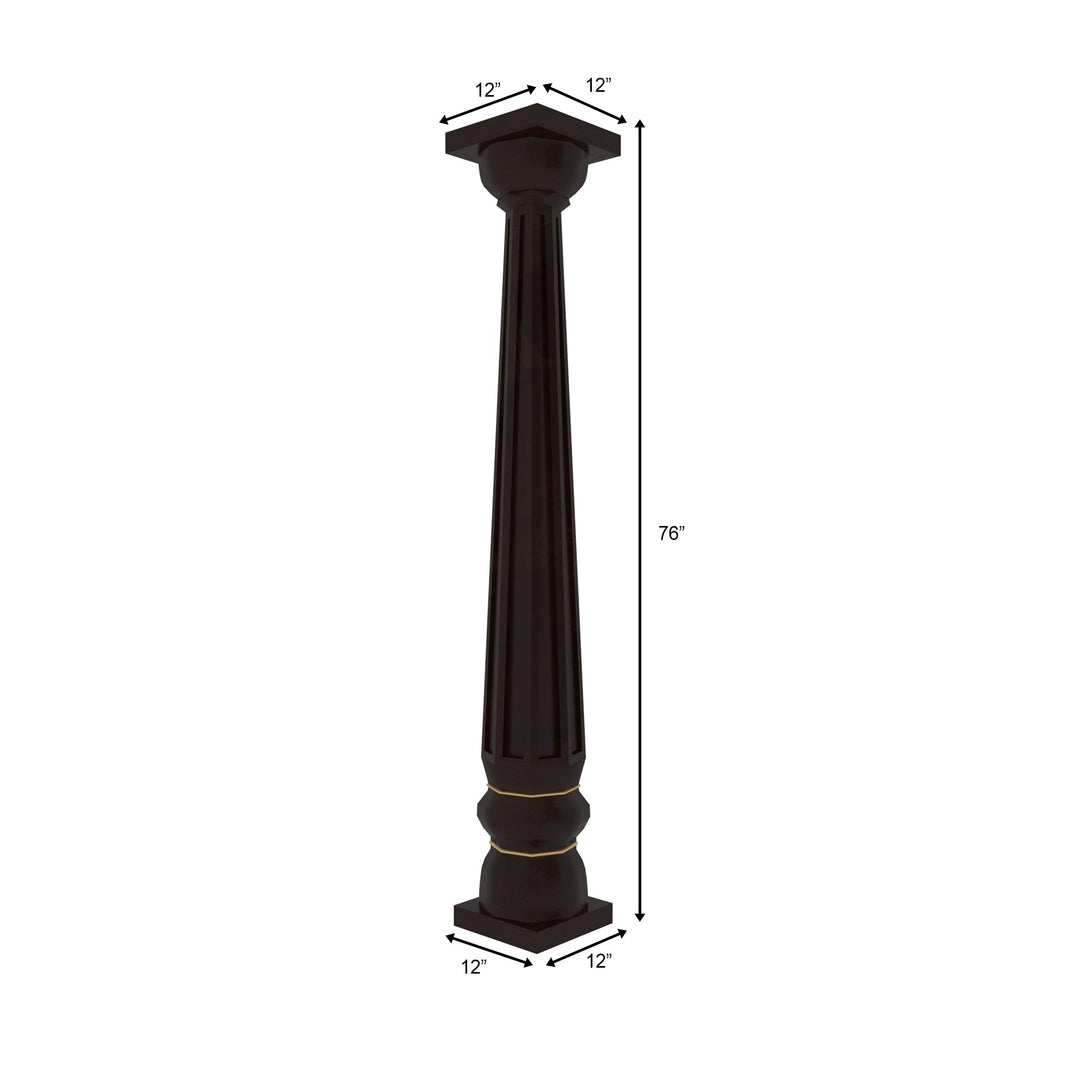 Handcrafted Heritage Pillar - Ornate Indian Architecture Pillar