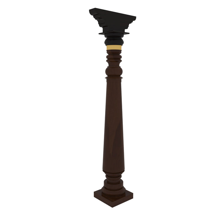 Handcrafted Heritage Pillar - Elegant Indian Architecture Pillar